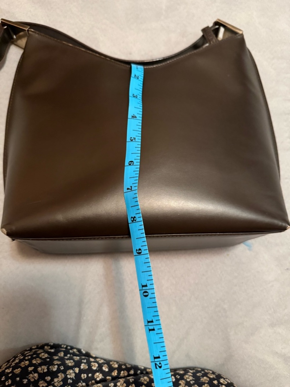 Vintage Gucci Leather Shoulder Bag - Picture 10 of 10